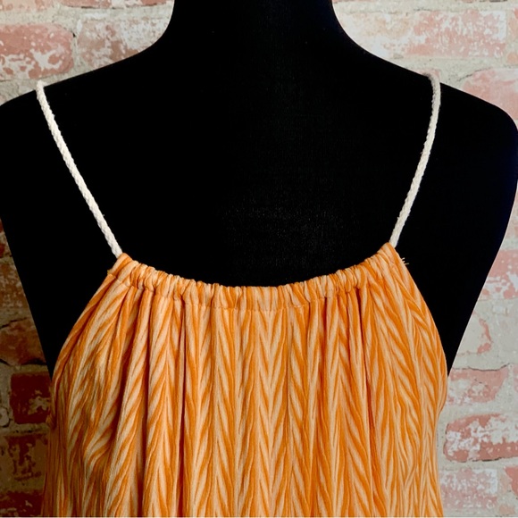 TALULAH Dress Orange Maxi Size Large - Picture 8 of 11